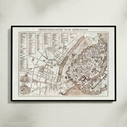 Kbenhavn Orienteringskort 1872