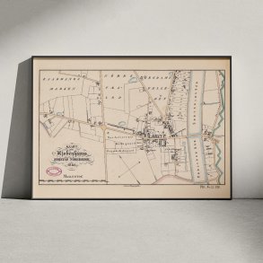 Nrrebro 1841 - Historisk Bykort