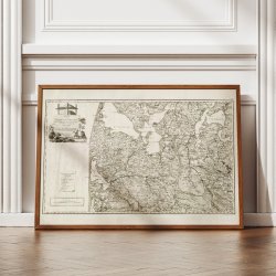 Skivehus, Bvling og Lundens ca. 1800 - Historisk Kort