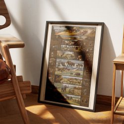 Tavle over ur- og forhistorien 1920 - Anskuelsestavle