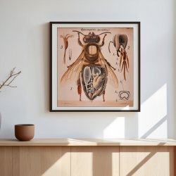 Honningbi 1904 - Anskuelsestavle