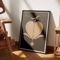 Hjerteblomst 1892 - Anskuelsestavle