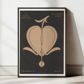 Hjerteblomst 1892 - Anskuelsestavle