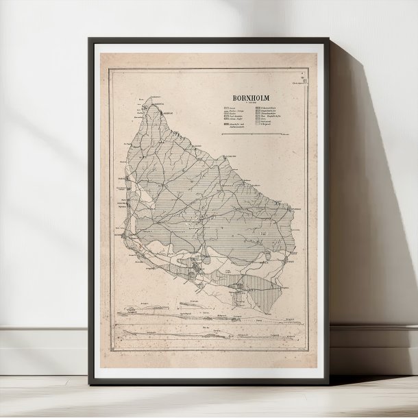 Bornholm 1898 - Anskuelsestavle