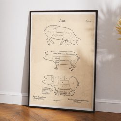 Udskring af svin 1937 - Plakat