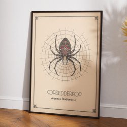 Korsedderkop - Anskuelsestavle