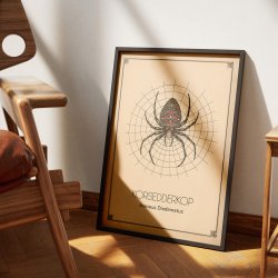 Korsedderkop - Anskuelsestavle