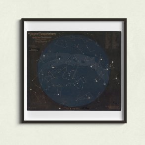 Osenbergs stjernekort 1911 - Astronomi - Kvadrat