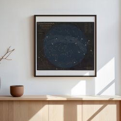 Osenbergs stjernekort 1911 - Astronomi - Kvadrat