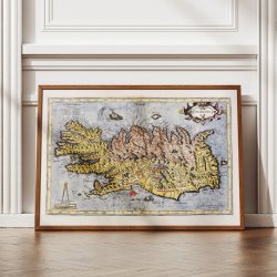 Island 1595 - Gerard Mercator