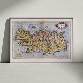 Island 1595 - Gerard Mercator