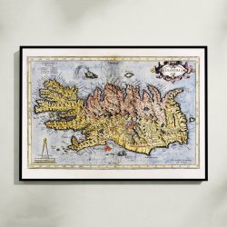 Island 1595 - Gerard Mercator