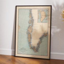 Kolonierne i Grnland 1908 - Geografi