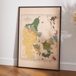 Geologisk kort over Danmark 1922