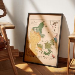 Geologisk kort over Danmark 1922