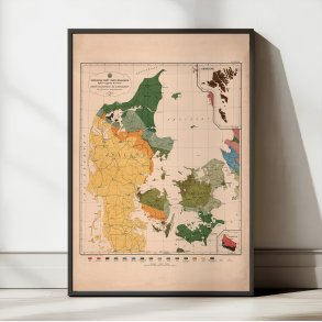 Geologisk kort over Danmark 1922