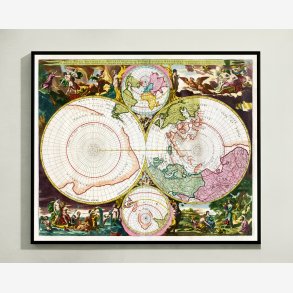 Arktis & Anarktis 1740 - 65x54 cm