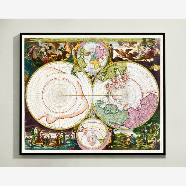 Arktis &amp; Anarktis 1740 - 65x54 cm