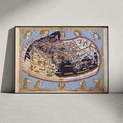 Verdenskort 1486 - Cosmographia