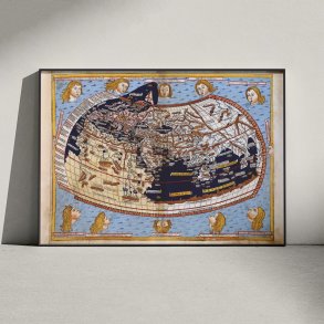 Verdenskort 1486 - Cosmographia