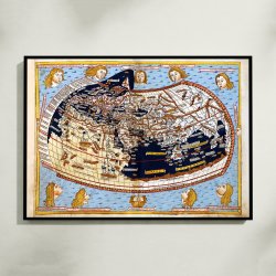 Verdenskort 1486 - Cosmographia