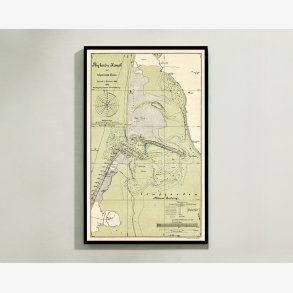 Thyborn Kanal 1896 - Skort - 45x74 cm