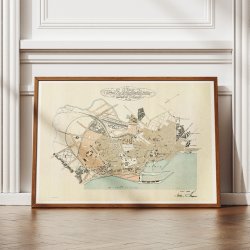 Marselisborg &amp; Aarhus By 1898 - Byplanlgning