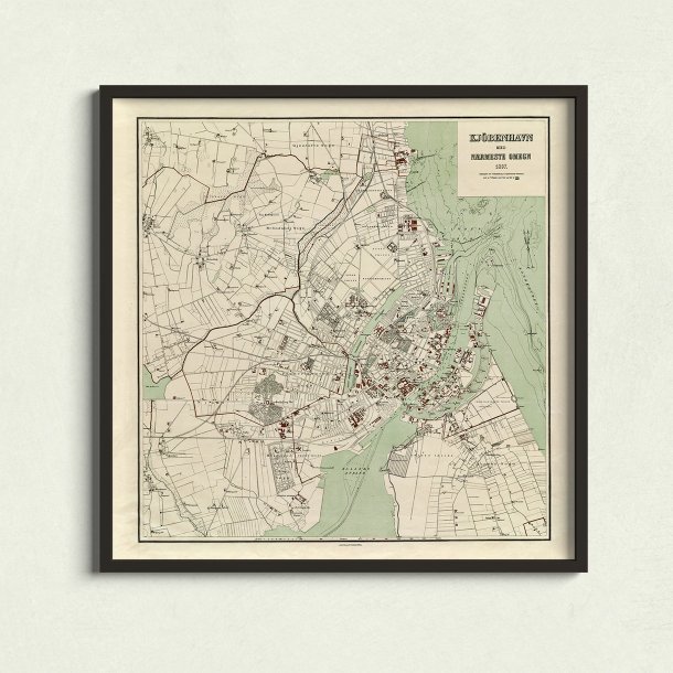 Kbenhavn med nrmeste Omegn 1897-1898