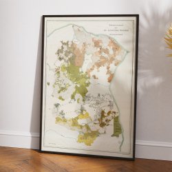 De Langenske Revierer i Nordsjlland 1899 - Jagtkort