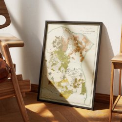 De Langenske Revierer i Nordsjlland 1899 - Jagtkort