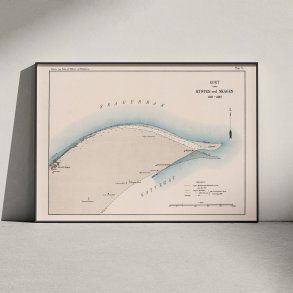 Kysten ved Skagen 1787-1882 - Grenen