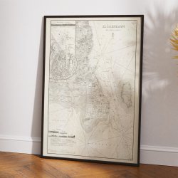 Kbenhavn og havnelbene 1859 - Skort