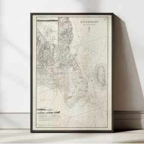 Kbenhavn og havnelbene 1859 - Skort