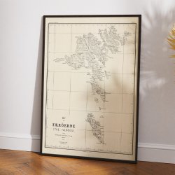 Frerne 1900 - Topografisk kort