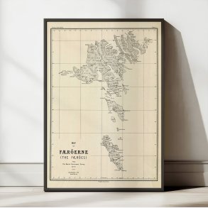 Frerne 1900 - Topografisk kort