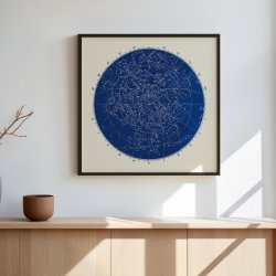 Astronomisk diagram - 1869