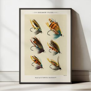 Fiskefluer til laks - 1892