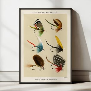 Fiskefluer til Aborrer & Havbars 1892