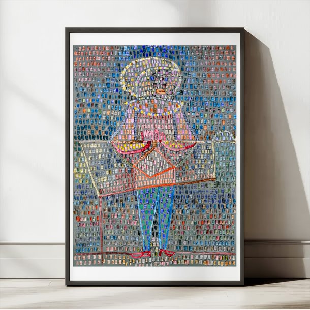 Dreng i fantasifuld dragt 1931 - Paul Klee plakat