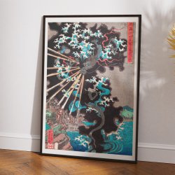 Stormdrage - Japansk kunst fra 1800-taller