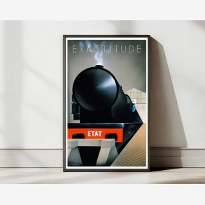 Exactitude - fransk vintage plakat - 4575 cm