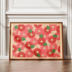 Chrysantemum mnster - japansk kunst