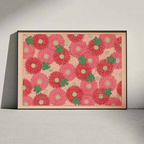 Chrysantemum mnster - japansk kunst