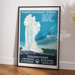 Yellowstone - Ranger Naturalist Service - 1938