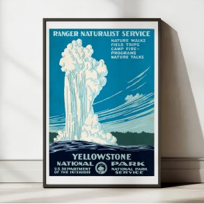 Yellowstone - Ranger Naturalist Service - 1938