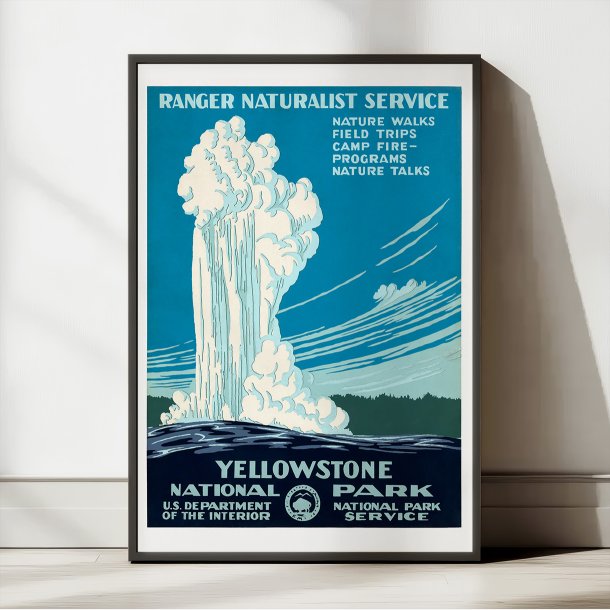 Yellowstone - Ranger Naturalist Service - 1938