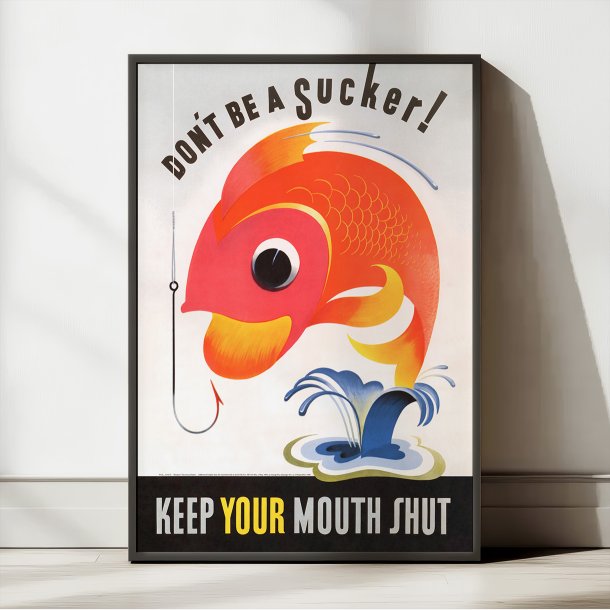 Don't Be a Sucker - Propaganda - 1944