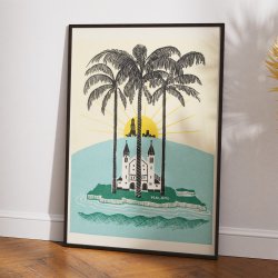 Malang  - vintage tropeplakat