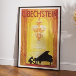 C. Bechstein - tysk klaverreklame - 1920