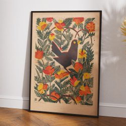 Kluizenaar og kvinder ved bordet - 1834